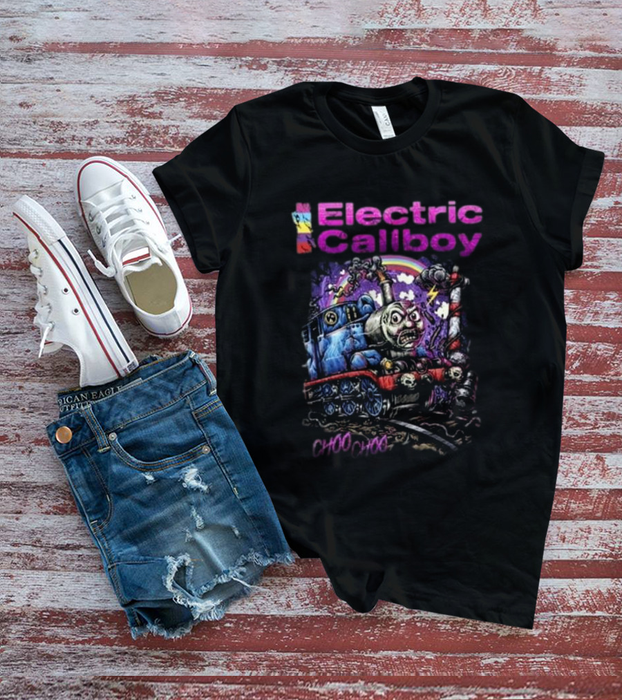 Electric Callboy Choo Choo Train Monster Electric Thunderbolt T-Shirt
