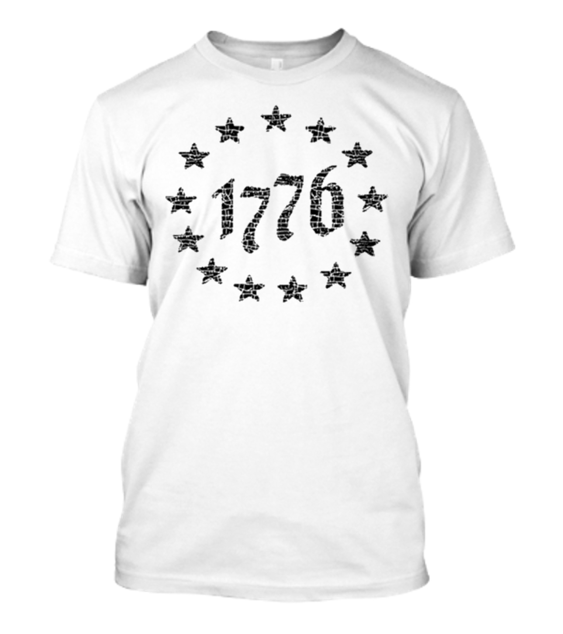 Keith And Kevin Hodge 1776 Circle Stars Patriot Emblem T-Shirt