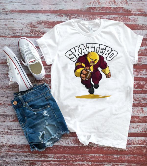 Skattebo ASU Arizona State Football Juggernaut T-Shirt