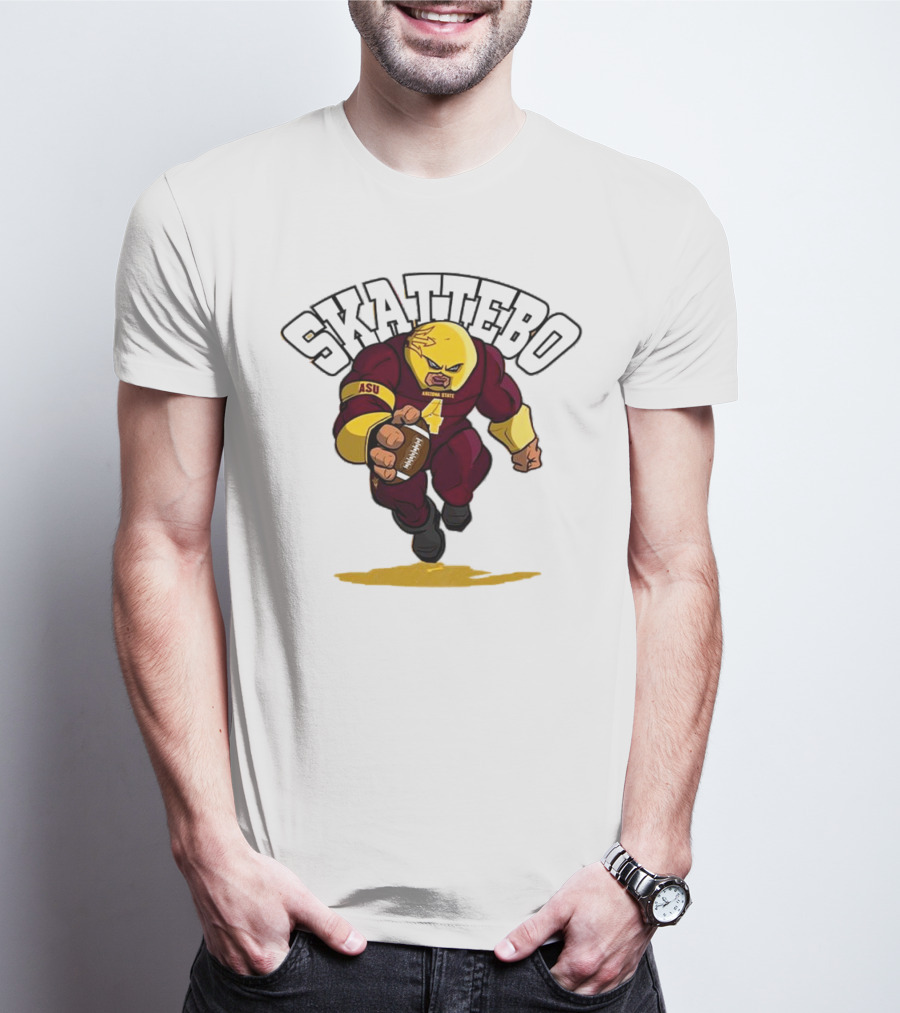 Skattebo ASU Arizona State Football Juggernaut T-Shirt