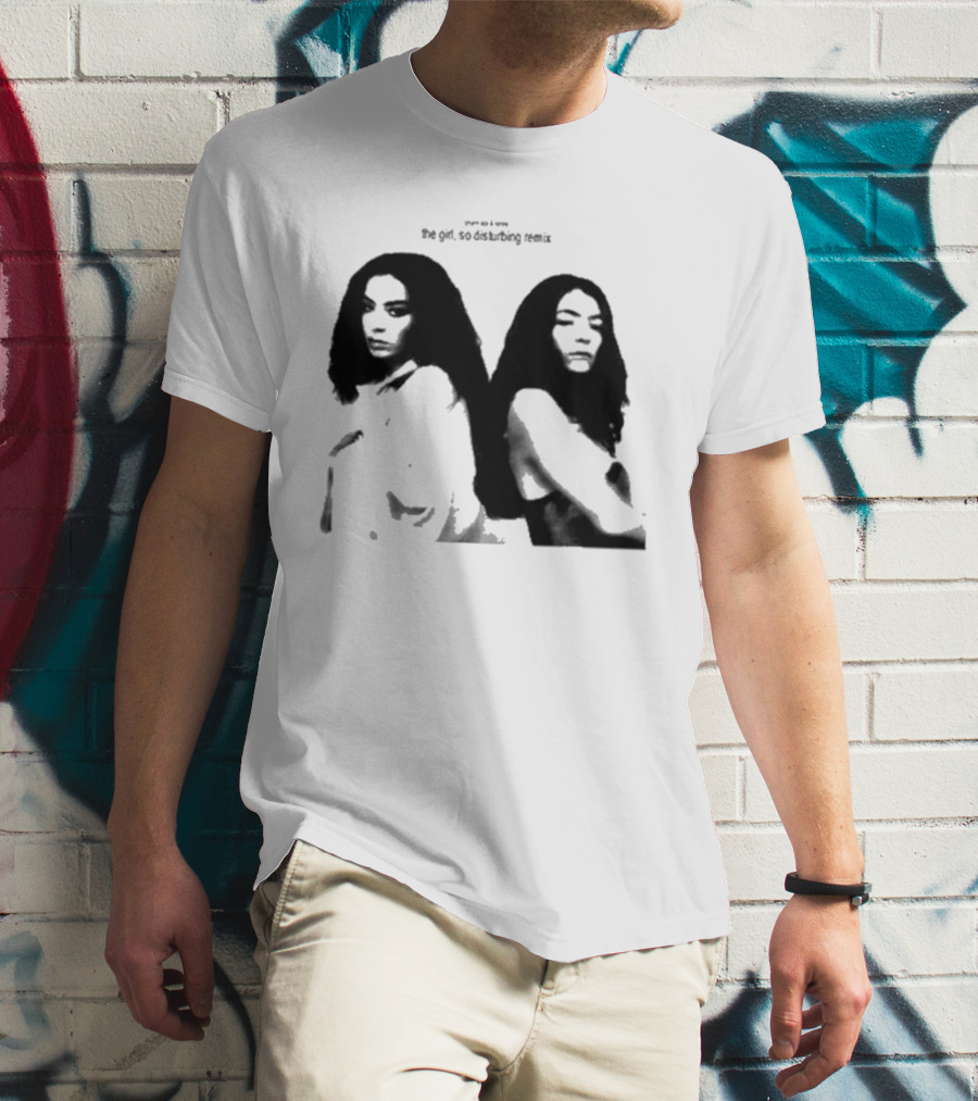 Charli And Lorde - The Girl, So Disturbing Remix T-Shirt
