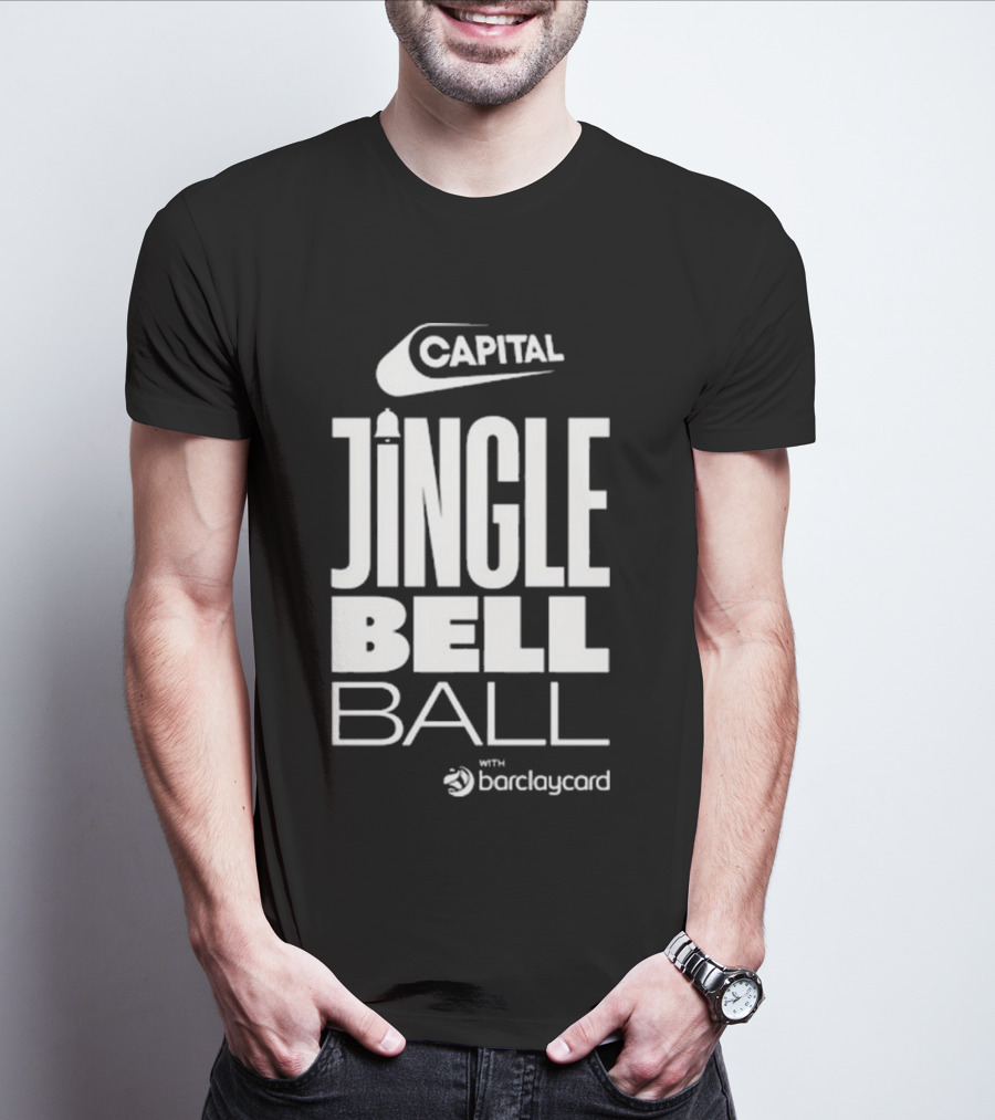 Capital Jingle Bell Ball With Barclaycard Global Saturday Line Up T-Shirt