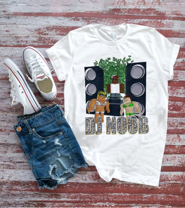 DJ Noob Roblox Dance Party Experience T-Shirt