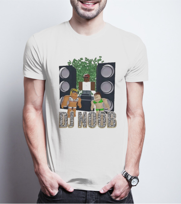 DJ Noob Roblox Dance Party Experience T-Shirt