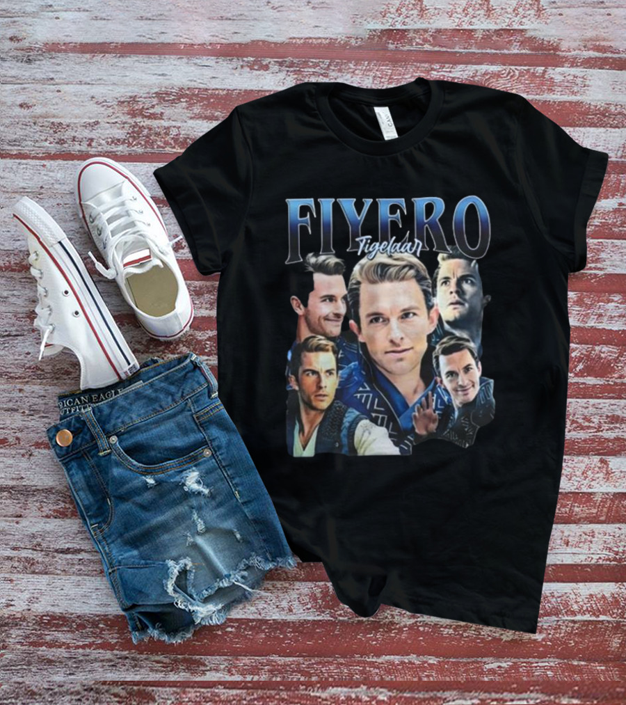 Fiyero Tigelaar Retro 90s Bootleg T-Shirt