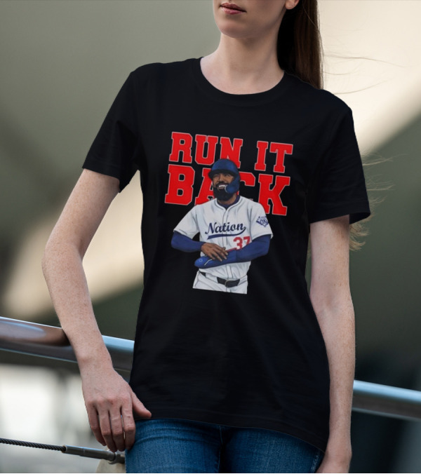 Teoscar Hernández Run It Back Nation 37 Los Angeles Baseball Collection T-Shirt