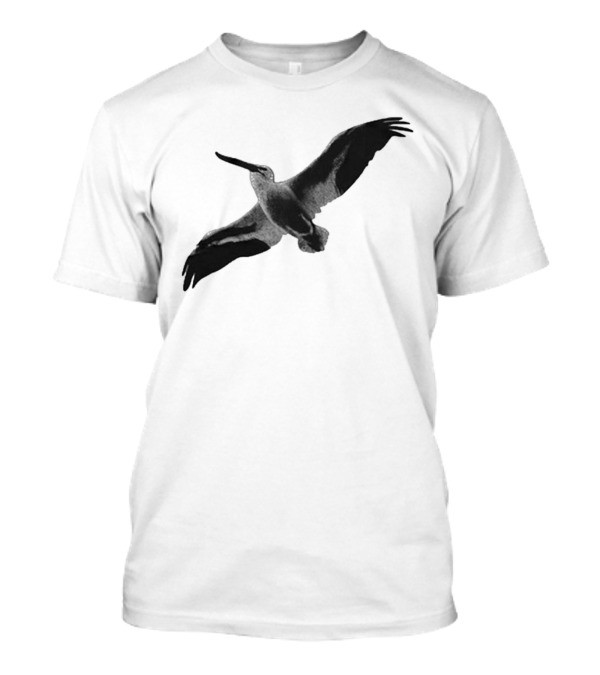 Staff Somewhere On The Northside Black And White Pelican T-Shirt