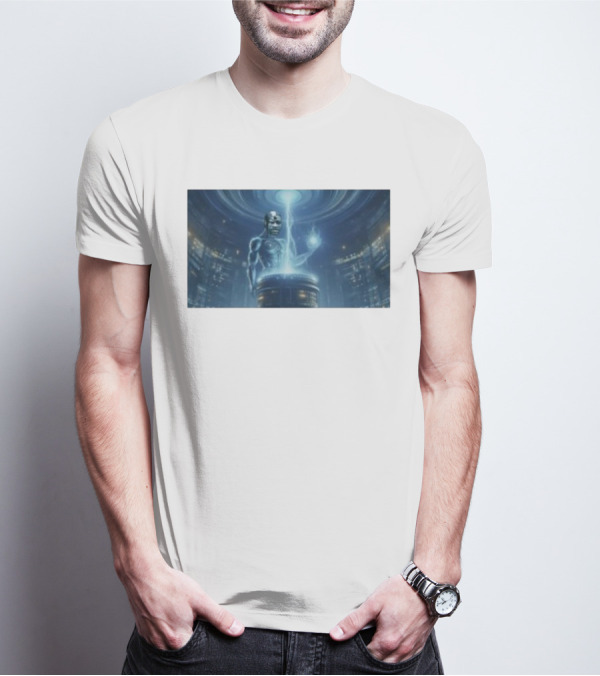 0Xerrl George Droyd Reactor Cybernetic Energy Power Core T-Shirt