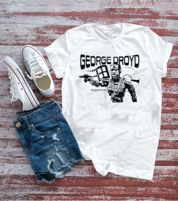 George Droyd FloydAI Windows CD Retro T-Shirt