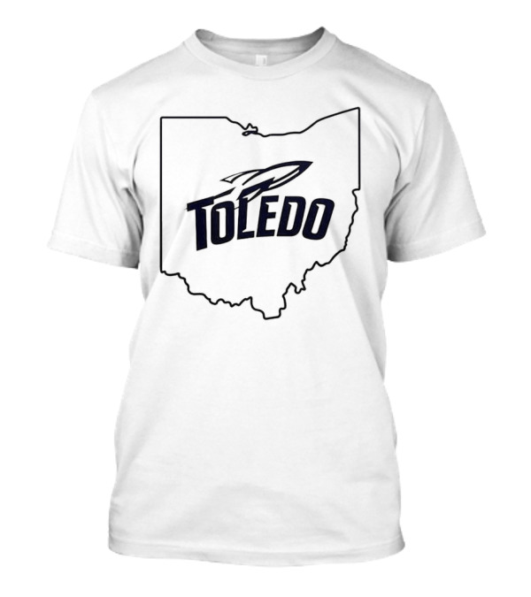 Toledo Rockets Football Ohio State Outline New Collection For Fans T-Shirt