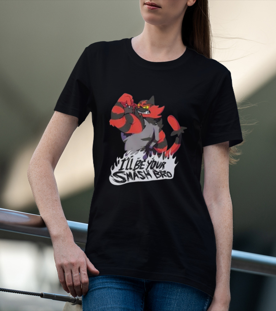 Incineroar I'll Be Your Smash Bro Super Smash Bros T-Shirt