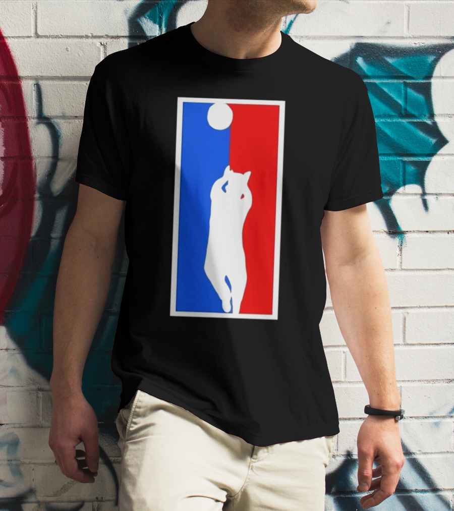 Brad Williams Cat Logo Basketball T-Shirt