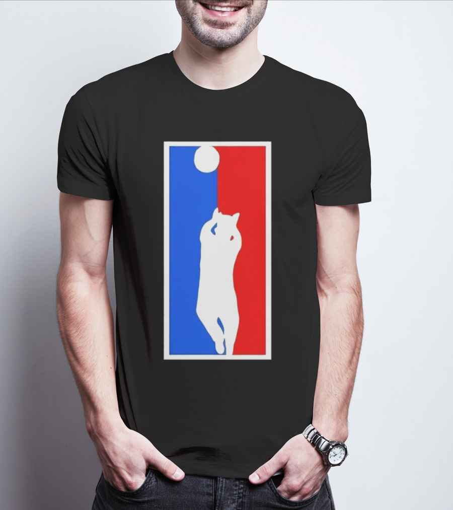 Brad Williams Cat Logo Basketball T-Shirt