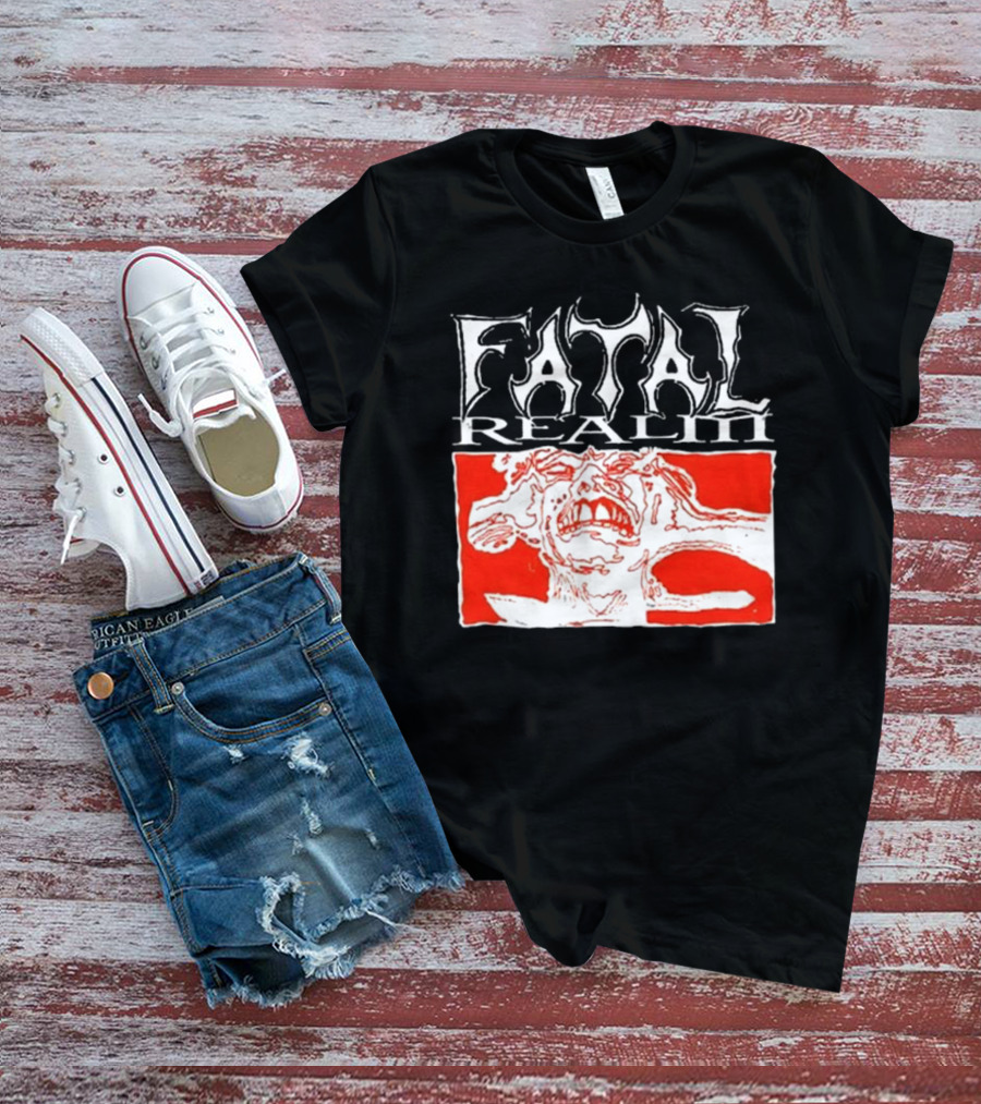 Fatal Realm Graphic Brutal Daze T-Shirt