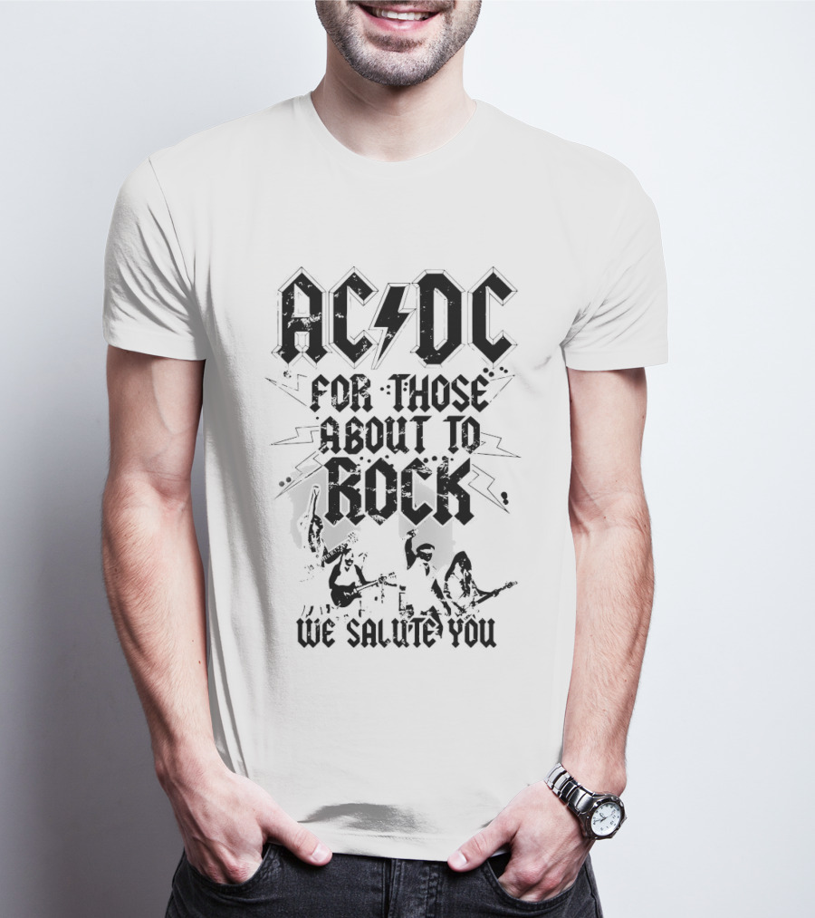 ACDC For Those About To Rock We Salute You Live 2025 T-Shirt