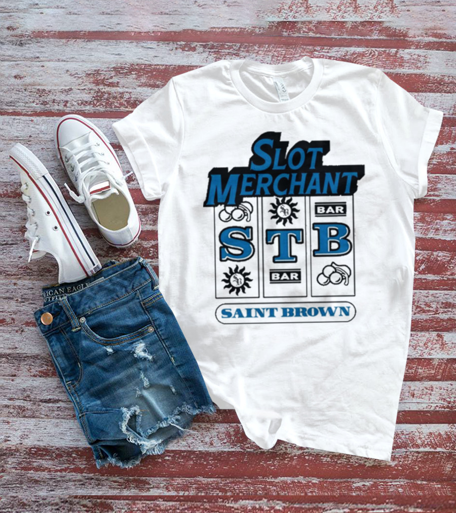Slot Merchant STB Bar Saint Brown Amon-ra St Brown T-Shirt