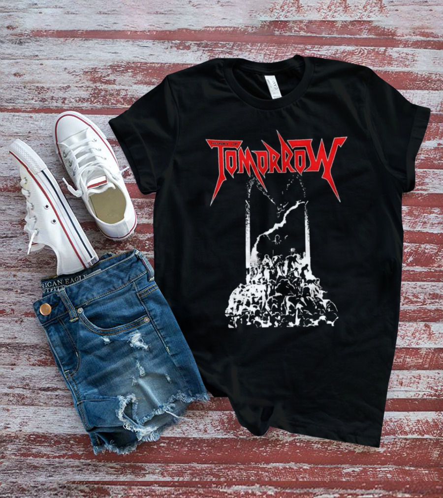 Hurry Up Tomorrow Heavy Metal Gothic Architecture Crowd T-Shirt