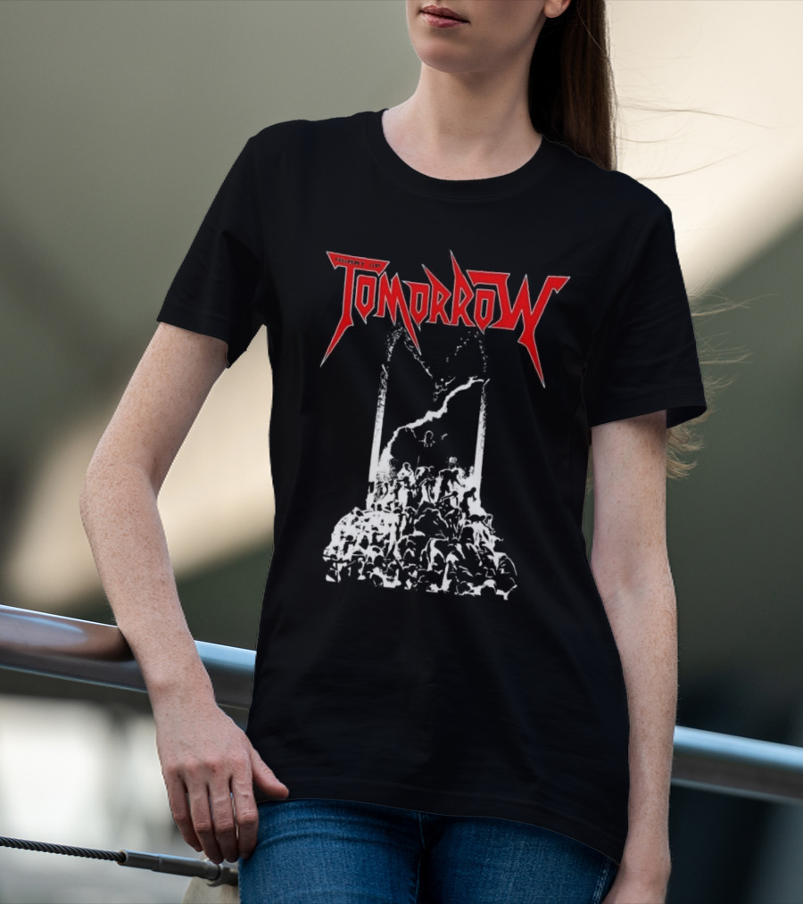 Hurry Up Tomorrow Heavy Metal Gothic Architecture Crowd T-Shirt