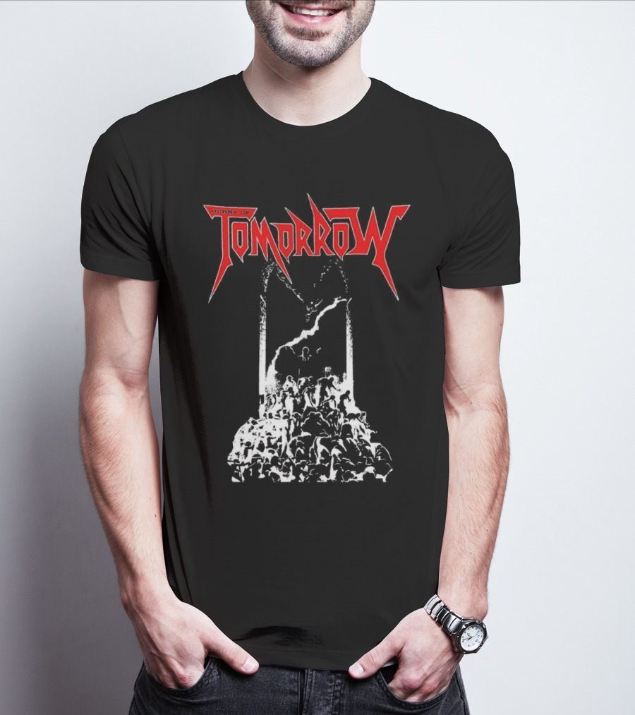 Hurry Up Tomorrow Heavy Metal Gothic Architecture Crowd T-Shirt