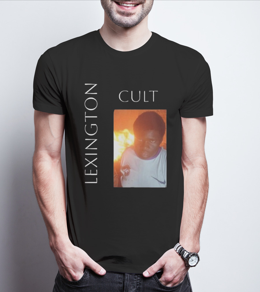 Lexington Jones Lexington Cult Soccer Fire Scene T-Shirt