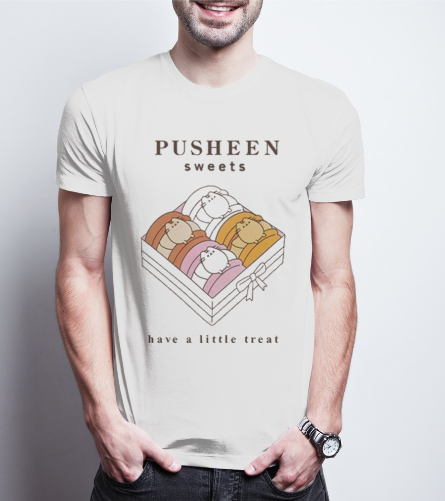Pusheen Sweets Have A Little Treat Boxed Delight T-Shirt