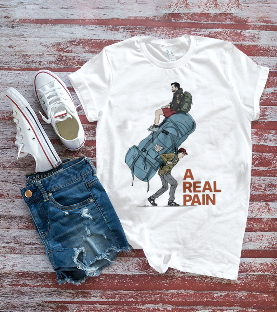 Team Picturehouse Searchlight Pictures A Real Pain Heavy Backpack T-Shirt