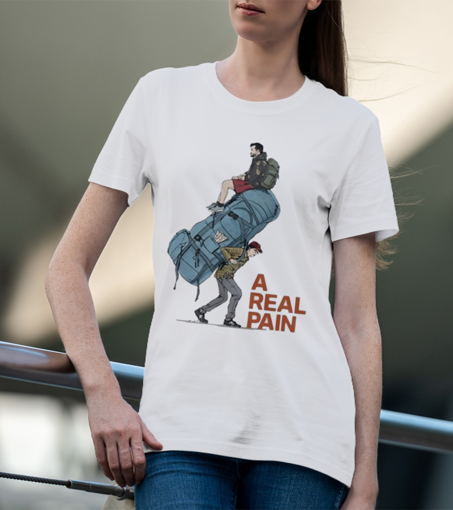 Team Picturehouse Searchlight Pictures A Real Pain Heavy Backpack T-Shirt