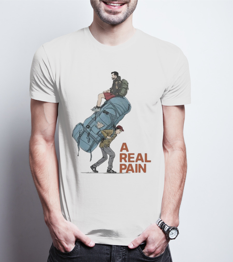Team Picturehouse Searchlight Pictures A Real Pain Heavy Backpack T-Shirt