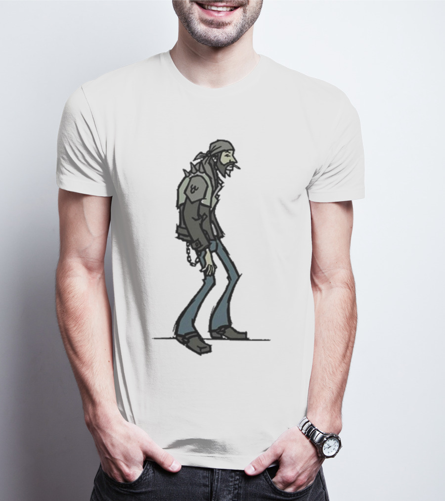 MTV Downtown Titmouse Spiked Jacket Character Stroll T-Shirt