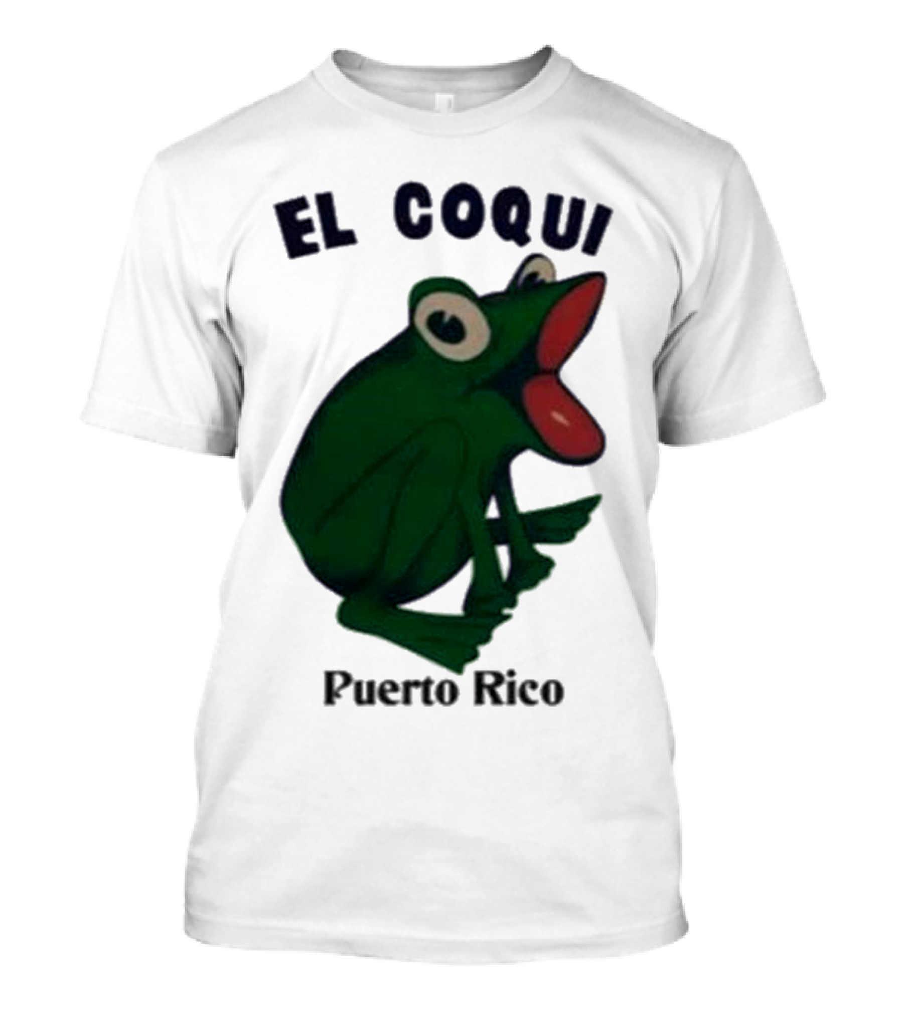 Dios Bunny El Coqui Puerto Rico Frog T-Shirt