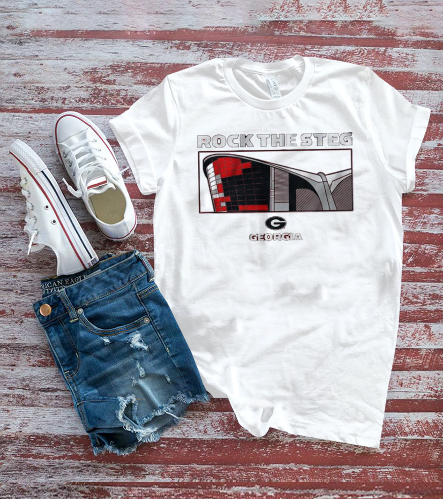 Georgia Bulldogs Rock The Steg Arena Georgia T-Shirt