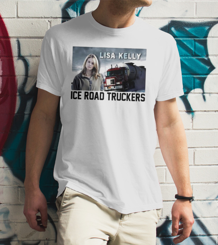 Lisa Kelly Ice Road Truckers Red Truck Adventure T-Shirt