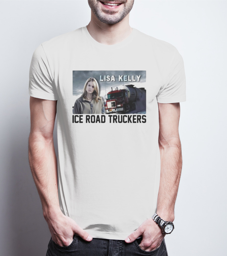 Lisa Kelly Ice Road Truckers Red Truck Adventure T-Shirt
