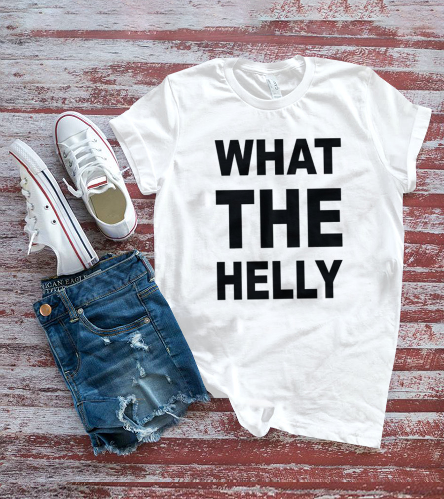 1 800 Wthelly Hotline Humor Statement Phone Graphic T-Shirt