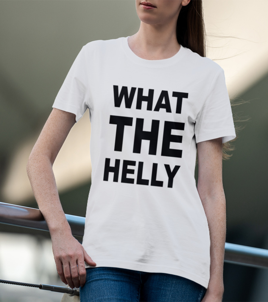 1 800 Wthelly Hotline Humor Statement Phone Graphic T-Shirt