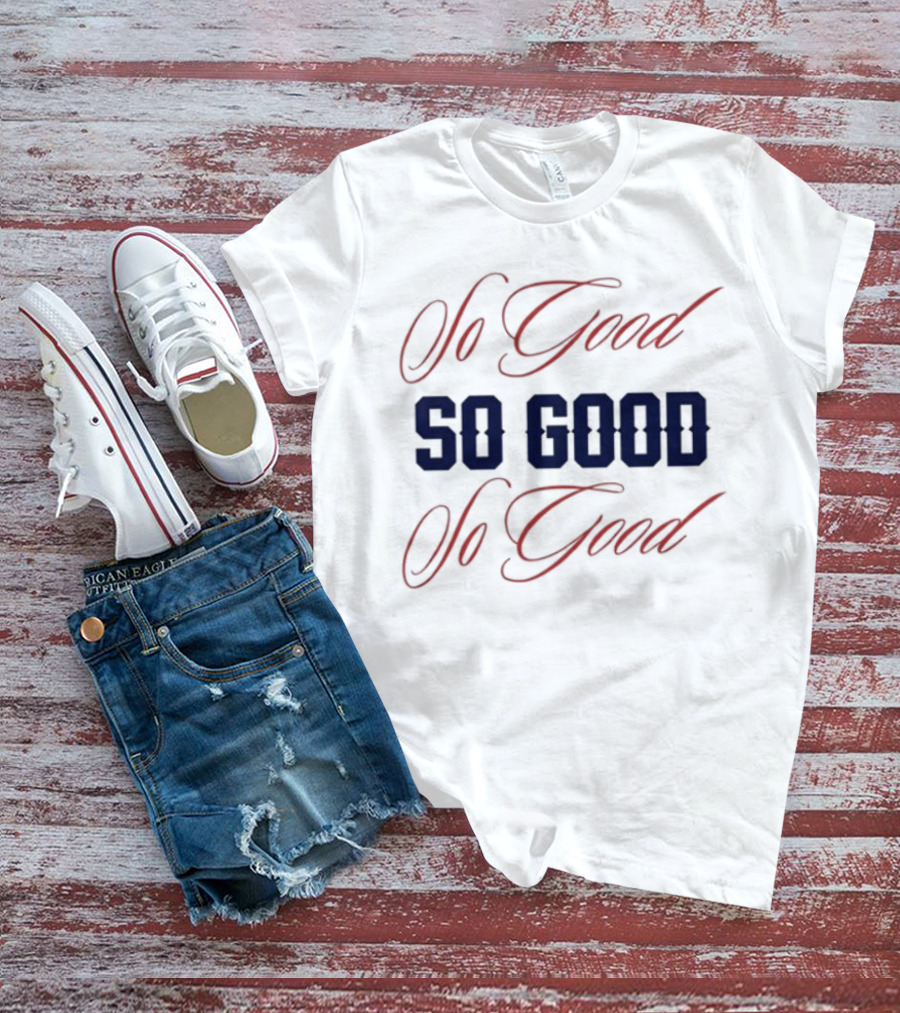 So Good So Good Boston 1987 8th Inning T-Shirt