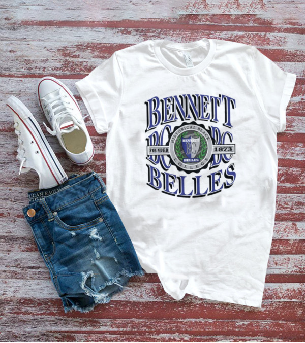 Bennett Belles Historical Black College BC Crest 90s T-Shirt