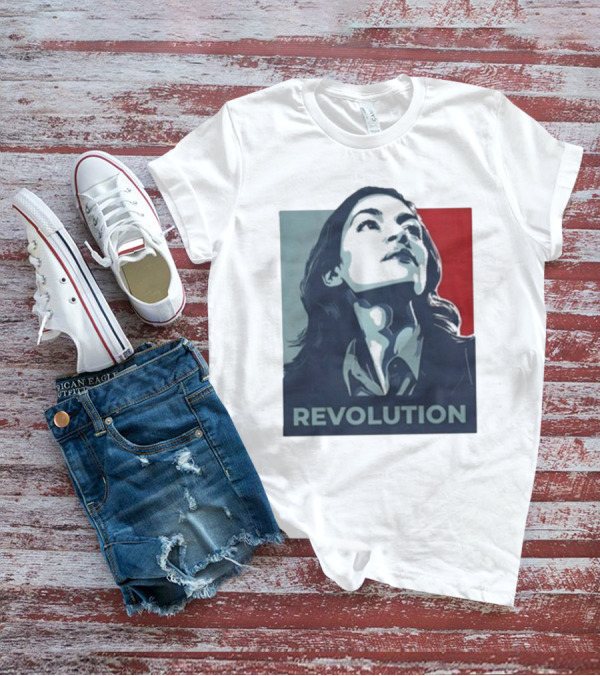 Alexandria Ocasio-Cortez AOC Revolution Inspiration T-Shirt
