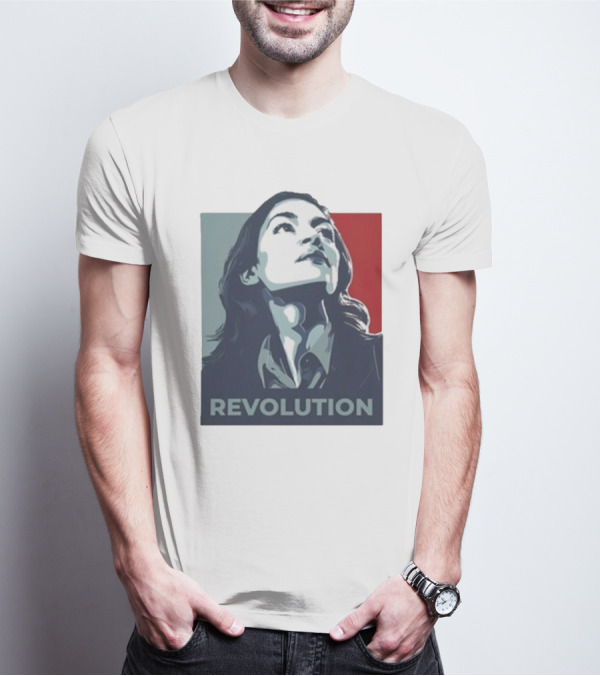 Alexandria Ocasio-Cortez AOC Revolution Inspiration T-Shirt