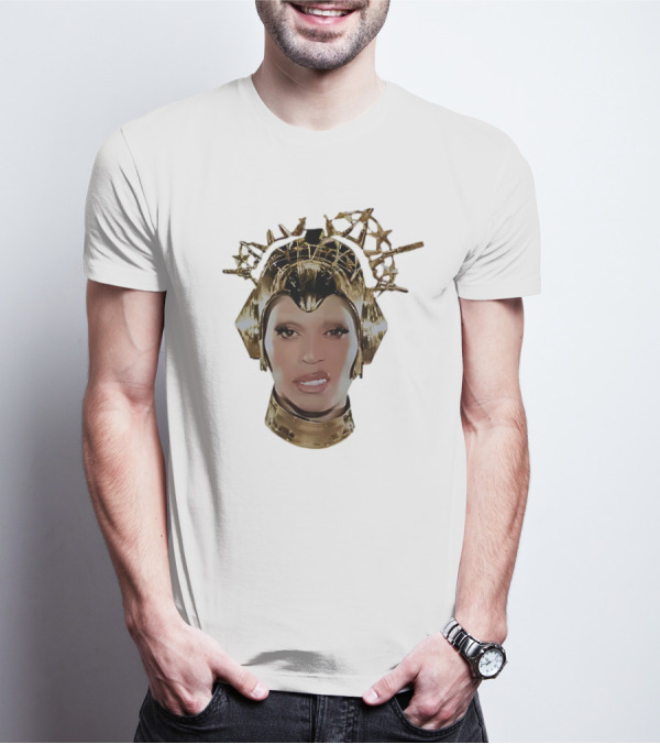 Beyoncé Cowboy Carter Bigface Metallic Headpiece T-Shirt