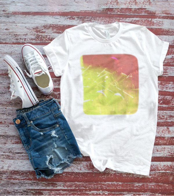 Big Thief Live At Revolution Hal Multicolored Guitar Overlay T-Shirt