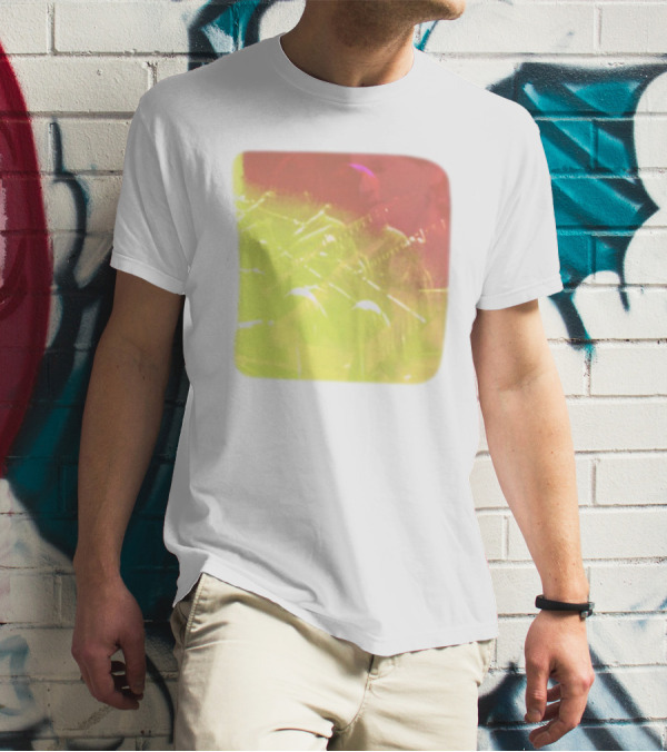 Big Thief Live At Revolution Hal Multicolored Guitar Overlay T-Shirt