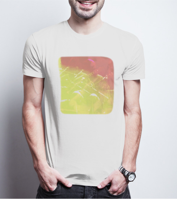 Big Thief Live At Revolution Hal Multicolored Guitar Overlay T-Shirt