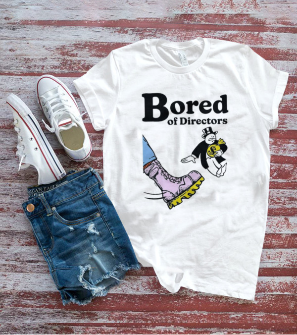 Bored Of Directors Stomp Boot Money Bag T-Shirt
