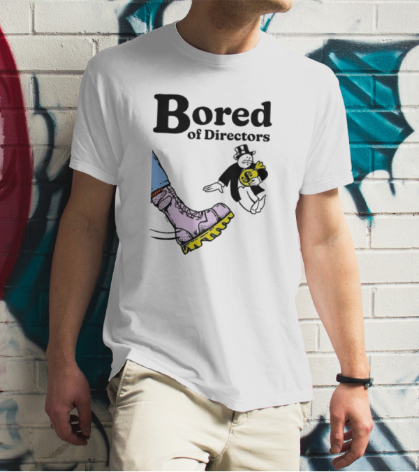 Bored Of Directors Stomp Boot Money Bag T-Shirt