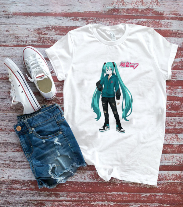 初音ミク Atlanta Miku Character T-Shirt