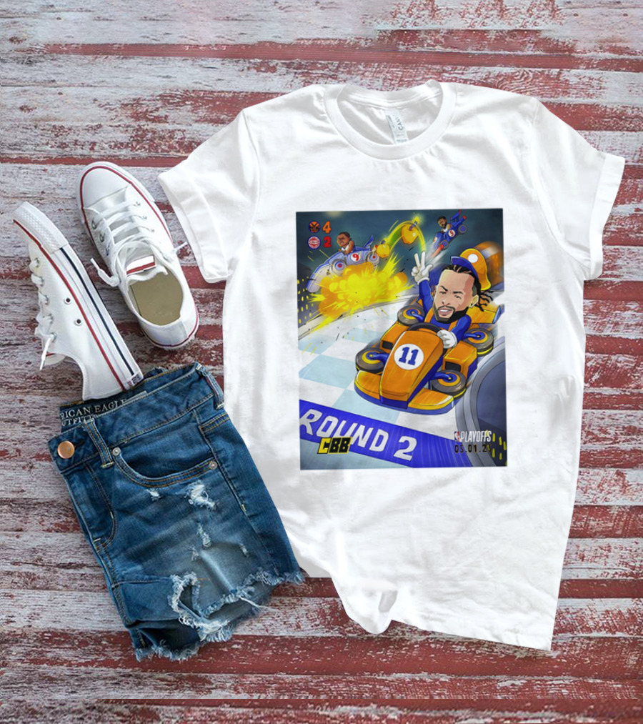 CBB Playoffs 2025 Round 2 Cartoon 05.01.25 T-Shirt