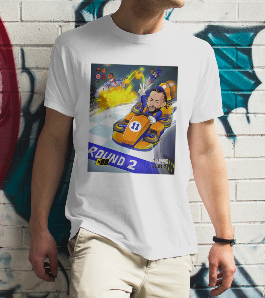 CBB Playoffs 2025 Round 2 Cartoon 05.01.25 T-Shirt