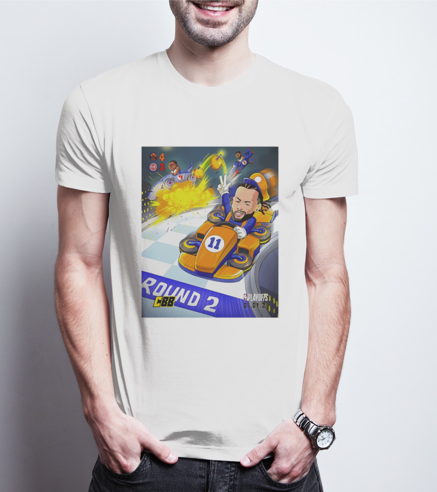 CBB Playoffs 2025 Round 2 Cartoon 05.01.25 T-Shirt