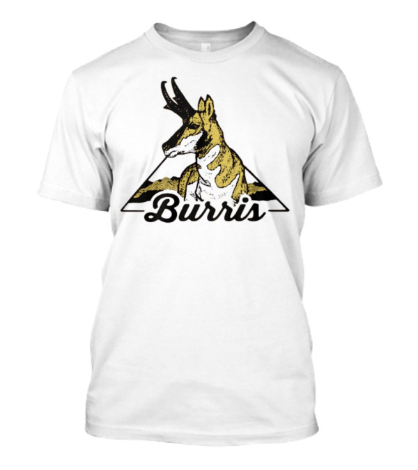 Burris 24 Antelope Triangle Retro Graphic T-Shirt